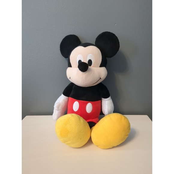 Disney Store Mickey Mouse Plush 12" Stuffed Doll Toy - Picture 1 of 4